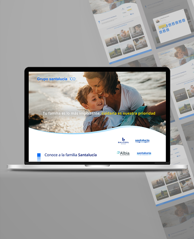 Grupo Santalucia Web