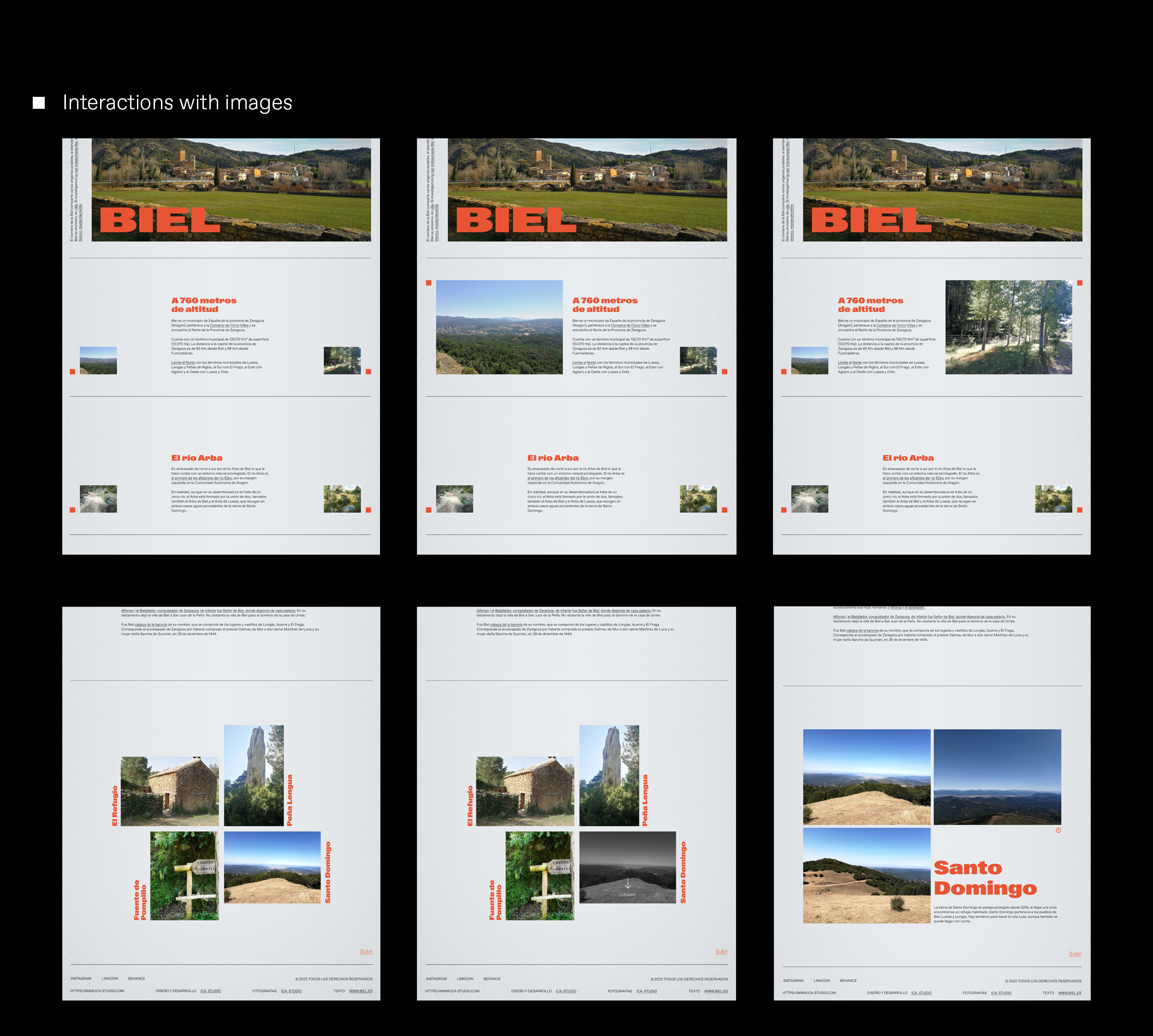 Biel - Hover Images