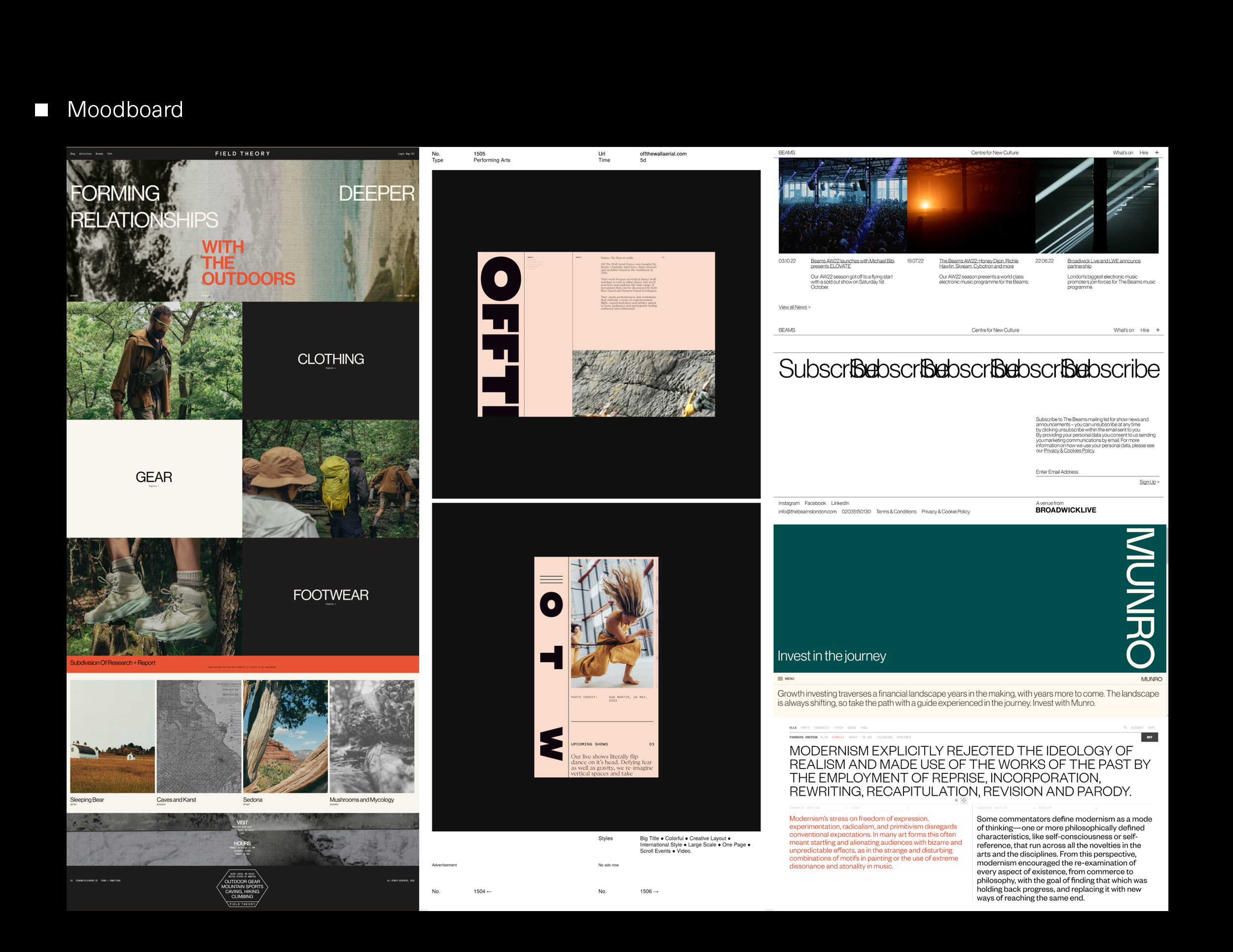 Biel - Moodboard