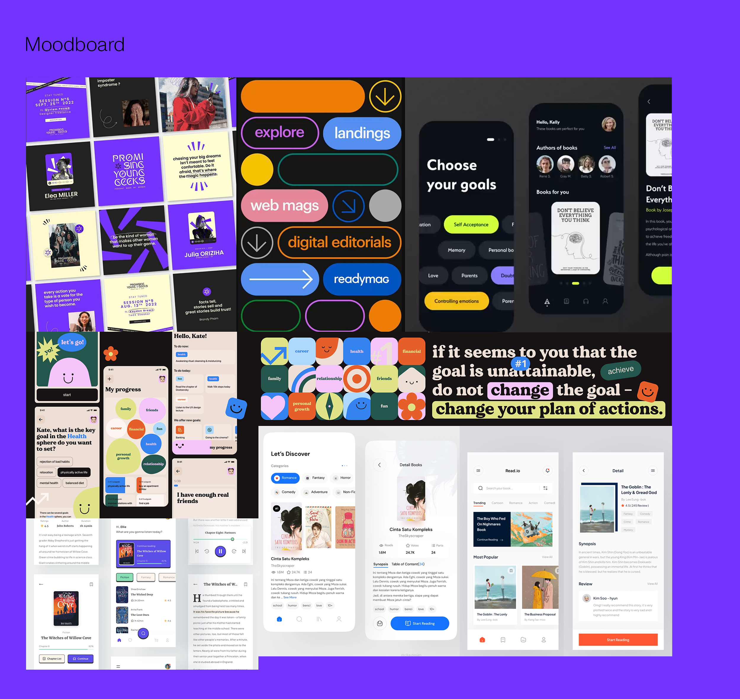 Leoleo Reading App Moodboard